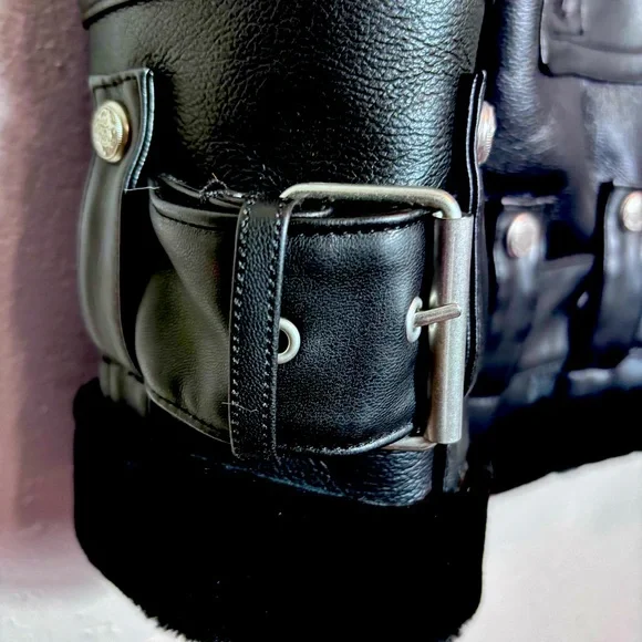 Rebecca Minkoff Black Faux Fur Jacket - Picture 4 of 11